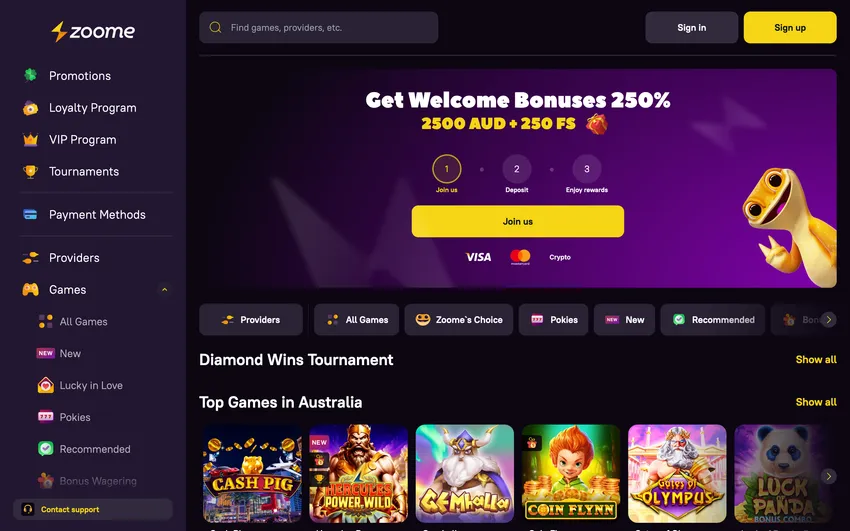 Zoome Casino Reviews